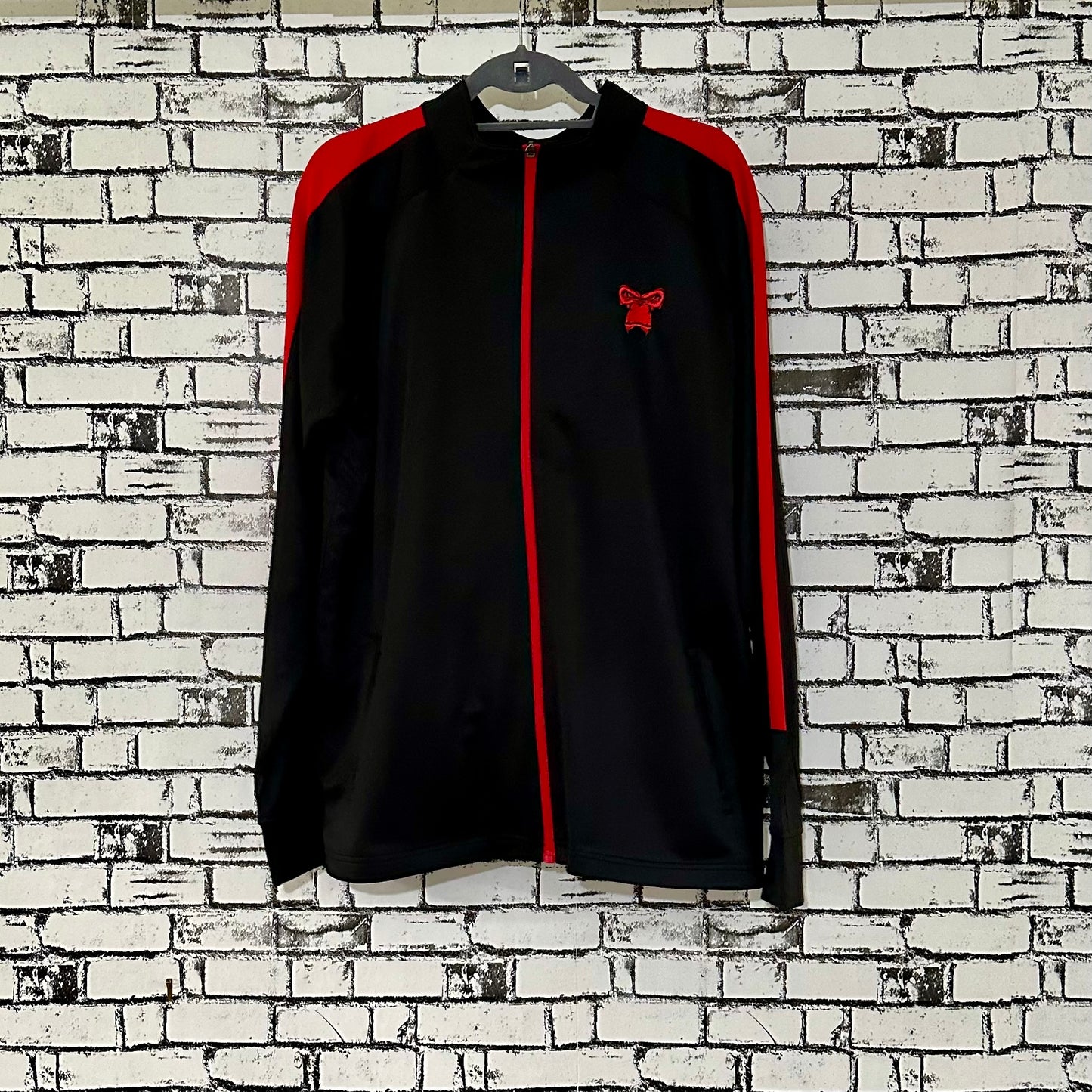 SBM Knitted Track Suit (Black/Red)
