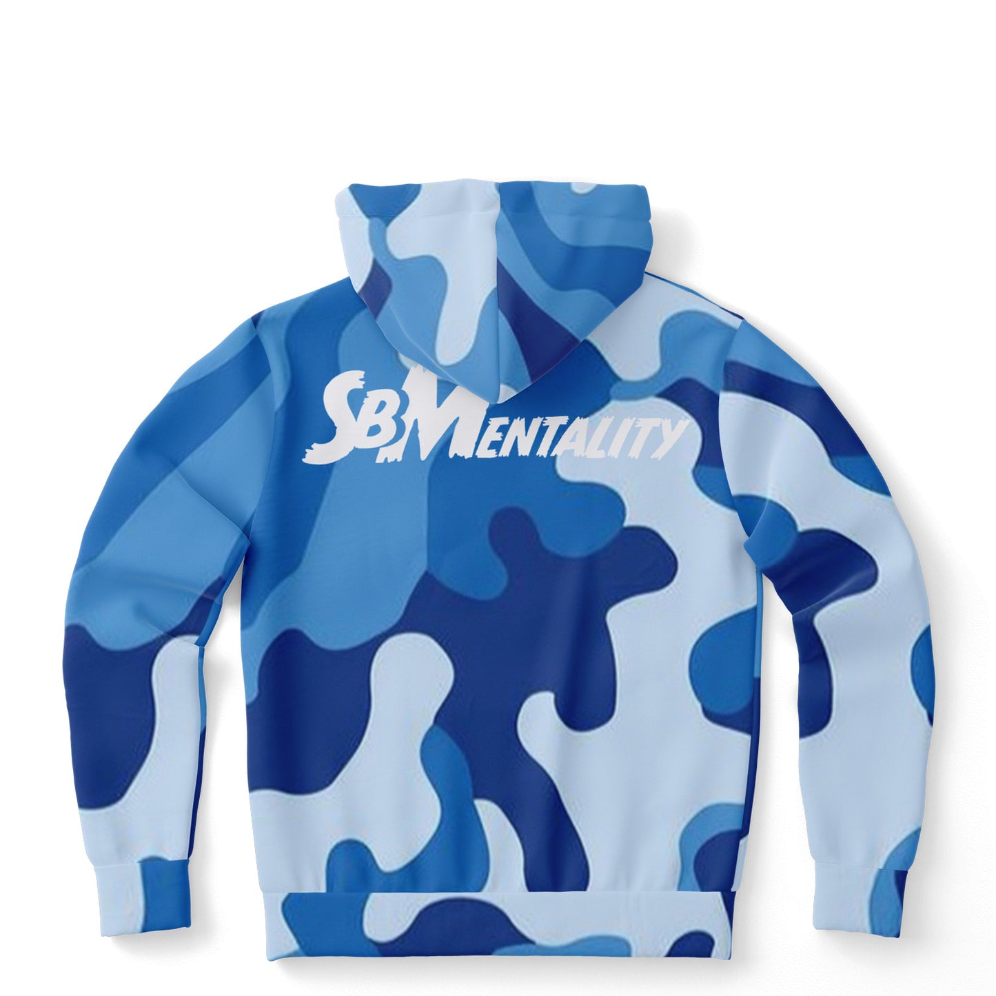 SB Mentality Premium Fashion Hoodie (Blue Camouflage)