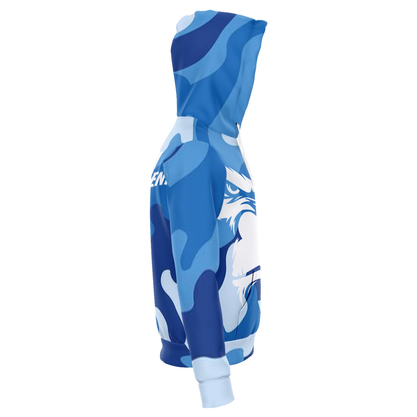 SB Mentality Premium Fashion Hoodie (Blue Camouflage)