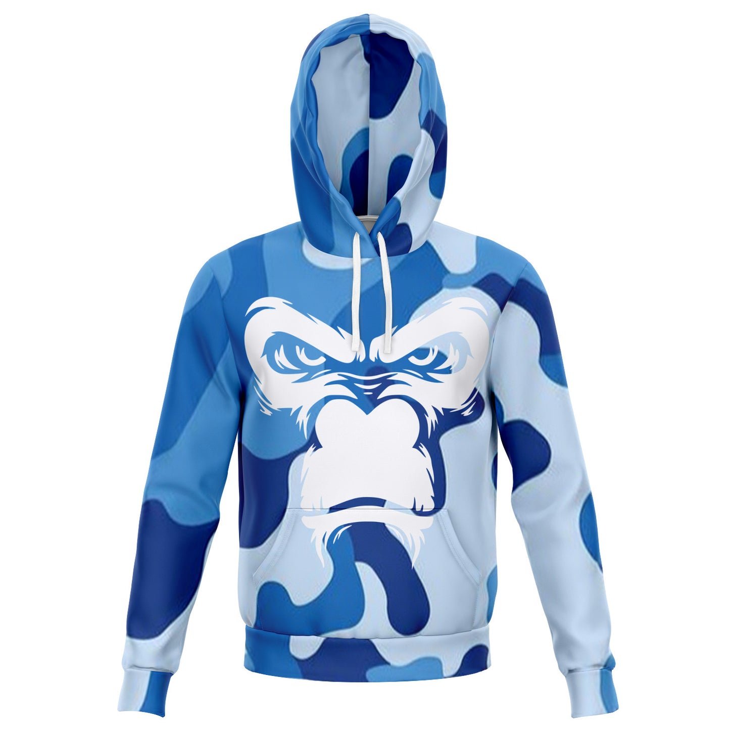 SB Mentality Premium Fashion Hoodie (Blue Camouflage)