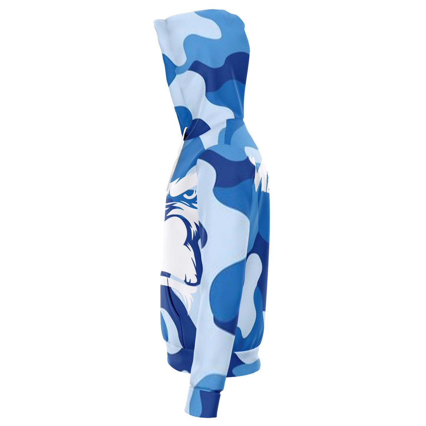 SB Mentality Premium Fashion Hoodie (Blue Camouflage)