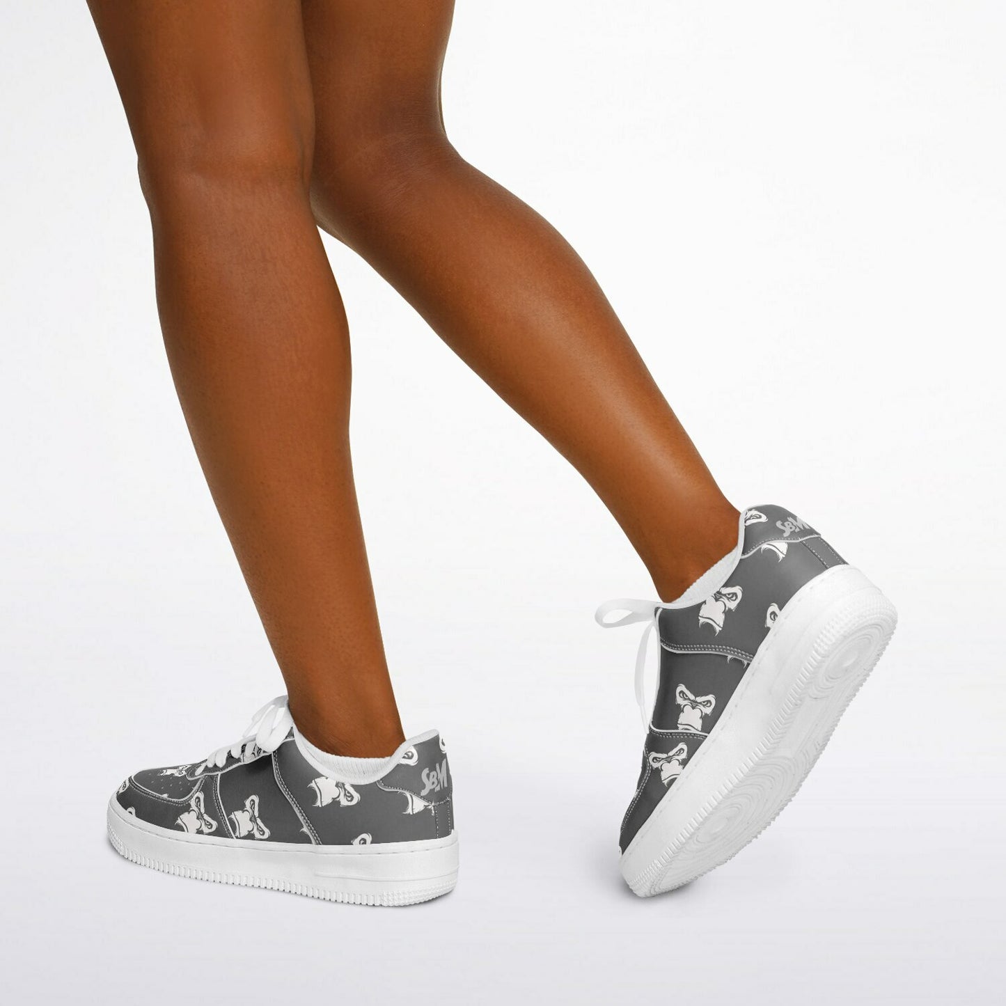 Core Low Shoes - Grey & White