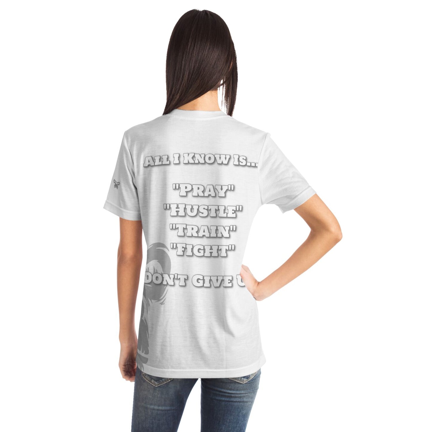 "Magnificent Machine" White & Grey T-shirt
